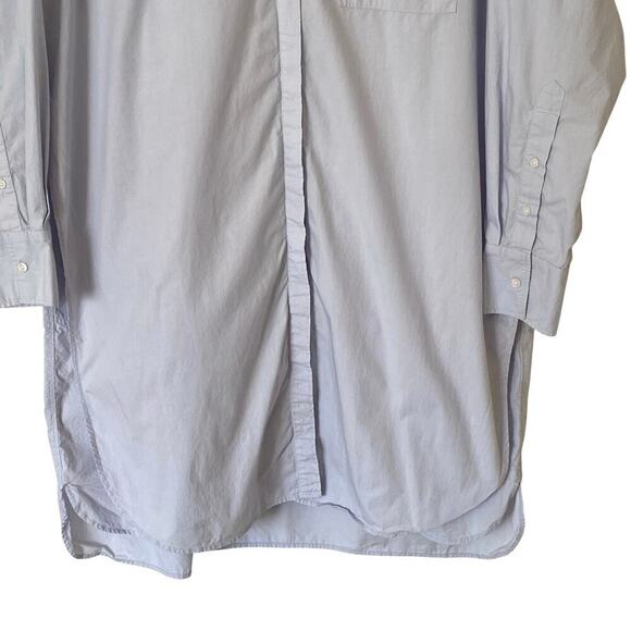 BOOB. DESIGN The Duo Maternity Nursing Shirtdress in Sky Blue- X-Large/XX-Large - Picture 9 of 16